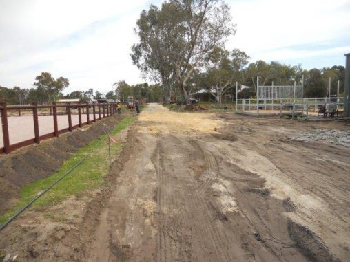 3C -Start of stables / Drive-Way and Arena