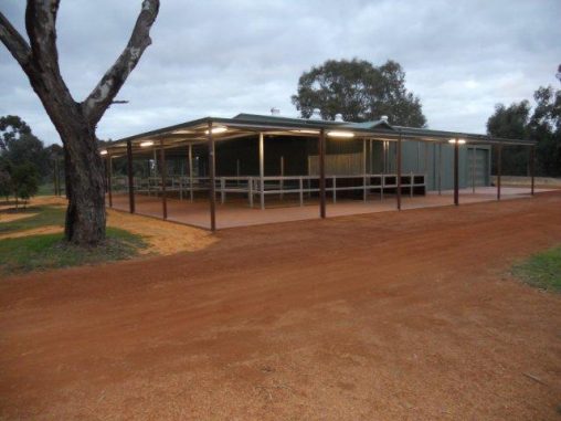 Stables open with steel yards